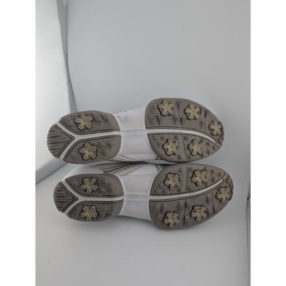 Nike Delight Women's Size 8.5 Golf Shoes White Grey Sneakers 549583-100 - Picture 8 of 10